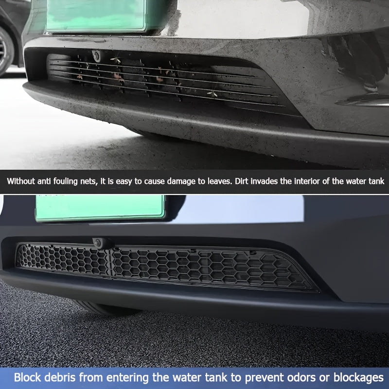 Car Front Bumper Mesh Cover for Tesla Model Y Insect Vent Protector