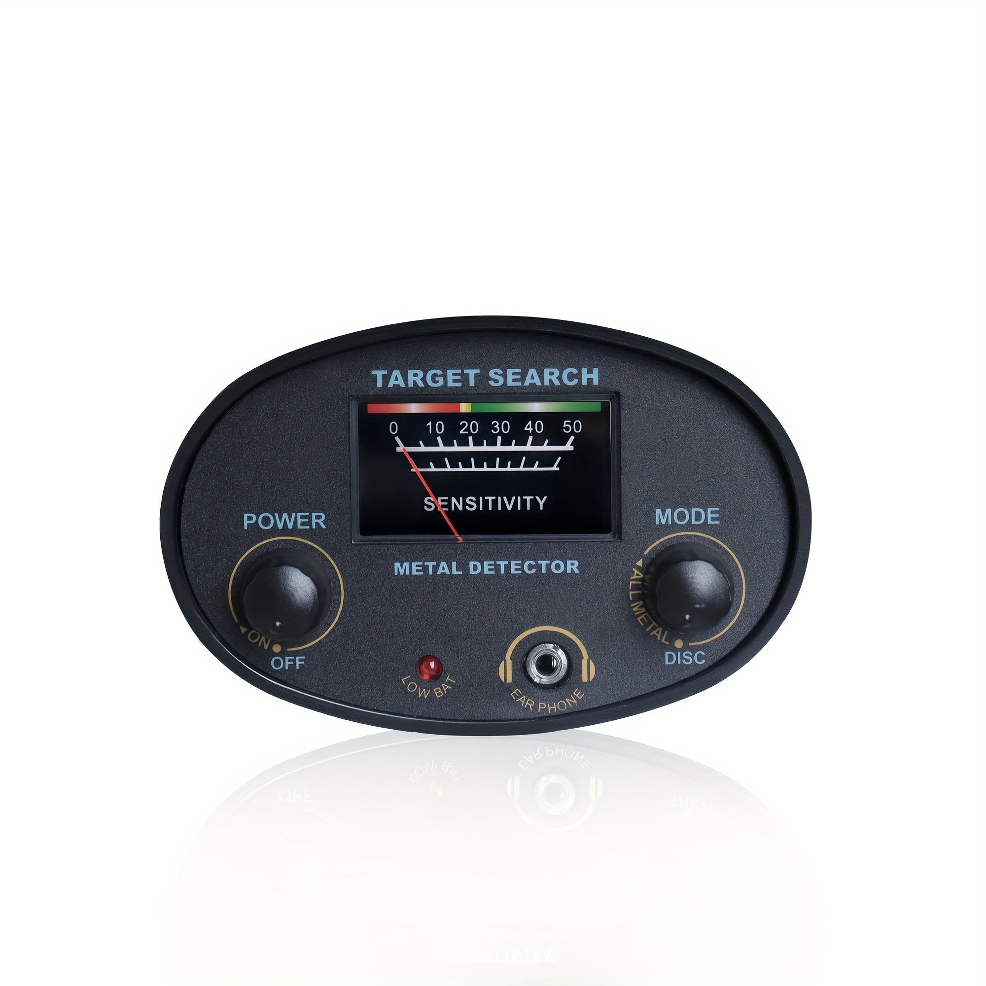 High-Sensitivity Metal Detector for All Ages Adjustable Height All-Metal Detection