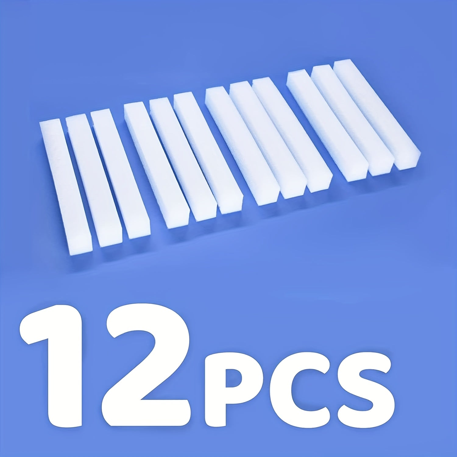 White Foam Sofa Cover Tuck Grips Set of 6 or 12 Non-Slip Gap Fillers