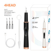 Kit de limpieza dental con luz, removedor de placa recargable por USB