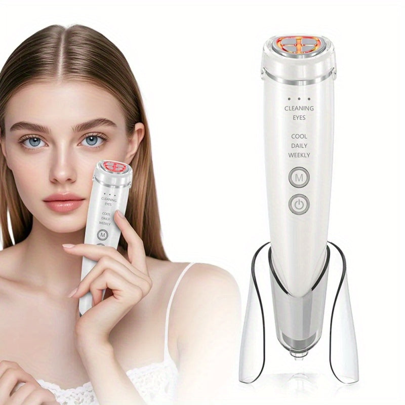 6-in-1 USB Rechargeable Facial Skin Care Device with 2000mAh Lithium Battery for Home Use