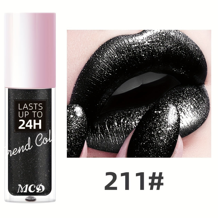 Женский водостойкий матовый блеск для губ увлажняющая жидкая помада в ярких цветах