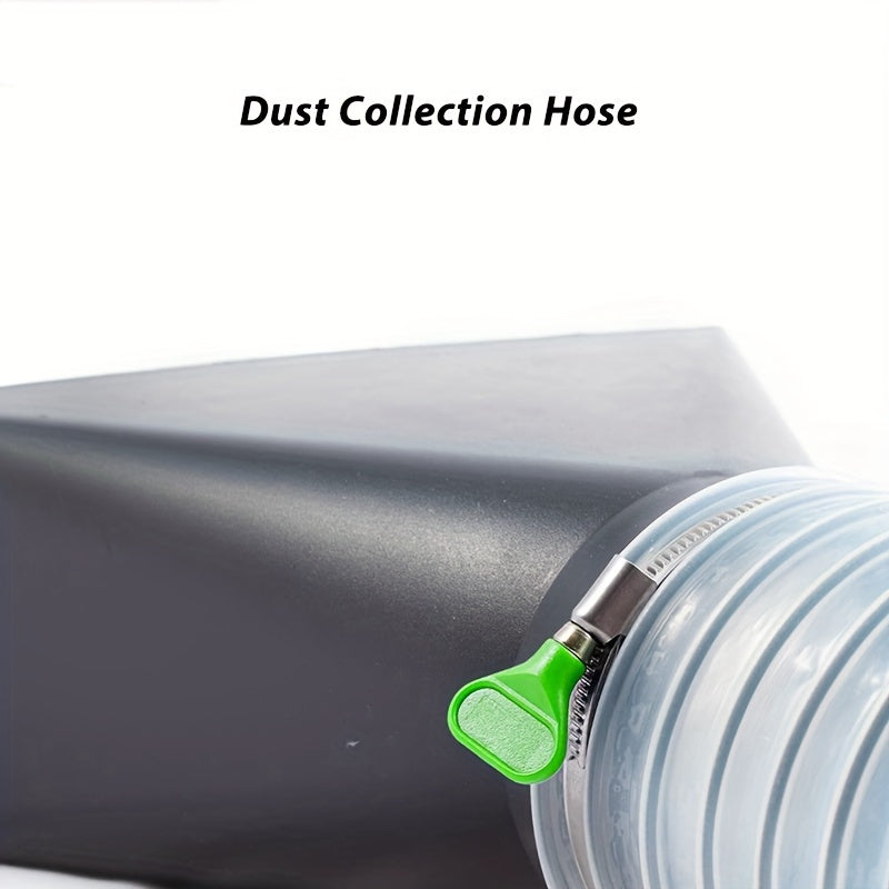 Juego de 4 abrazaderas ajustables de acero inoxidable de 10.16 cm para conductos de aire, tuberías y ventilaciones