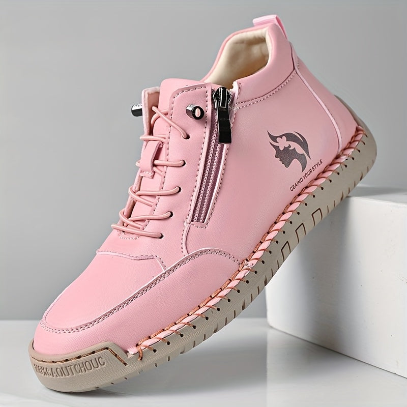 Women's Outdoor Hiking Sneakers Casual Fitness Shoes Lightweight Ankle Boots