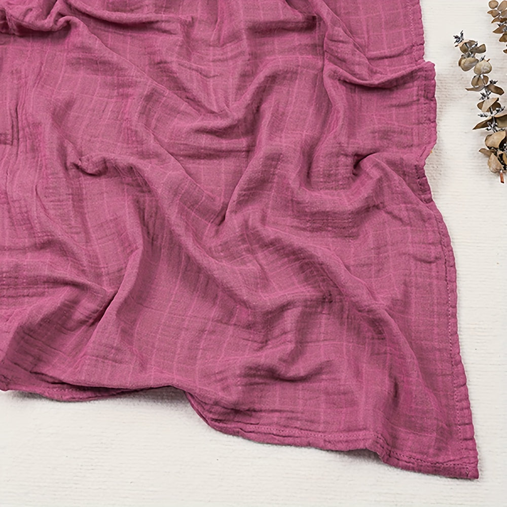 Yangi tug'ilganlar uchun ultra yumshoq, qulay va barcha mavsumlarga mos bolalar muslin bo'lagi