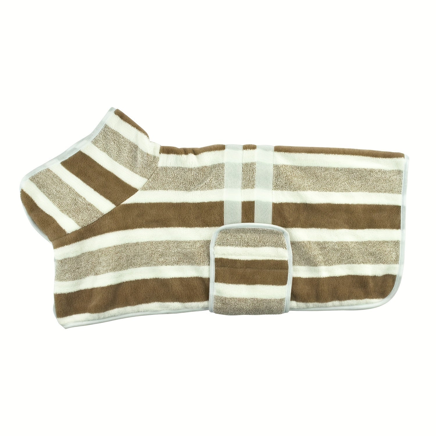 Water-Absorbing Dog Bathrobe for Wet Dogs Quick-Dry Polyester Towel for Baths Walks Swimming