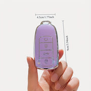 Premium TPU Key Fob Cover Case for Cars Scratch-Resistant Keychain Accessory