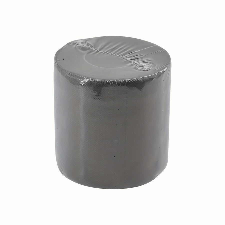 Black Embossed Dots Vinyl Floor Covering for Home, Events, and Hotels