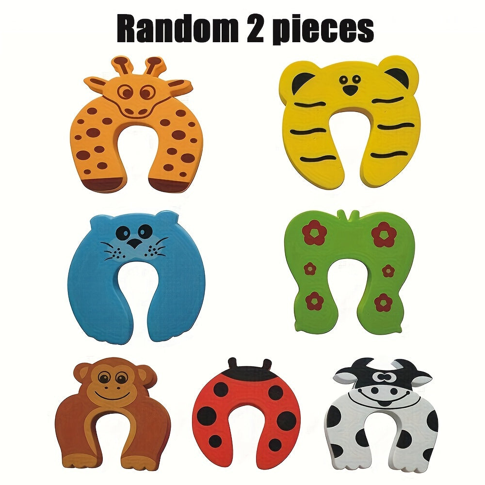 Child Safety Door Stopper Set 1/2/4 Piece Anti-Pinch Door Protectors
