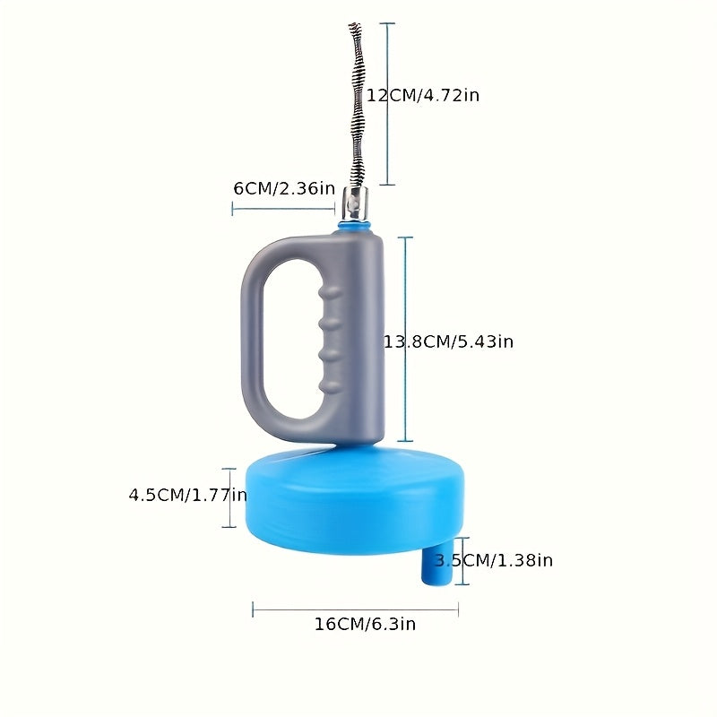 10 Meter Flexible Spiral Wire Drain Cleaner for Kitchen Bathroom Clog Removal Manual Plumbing Tool