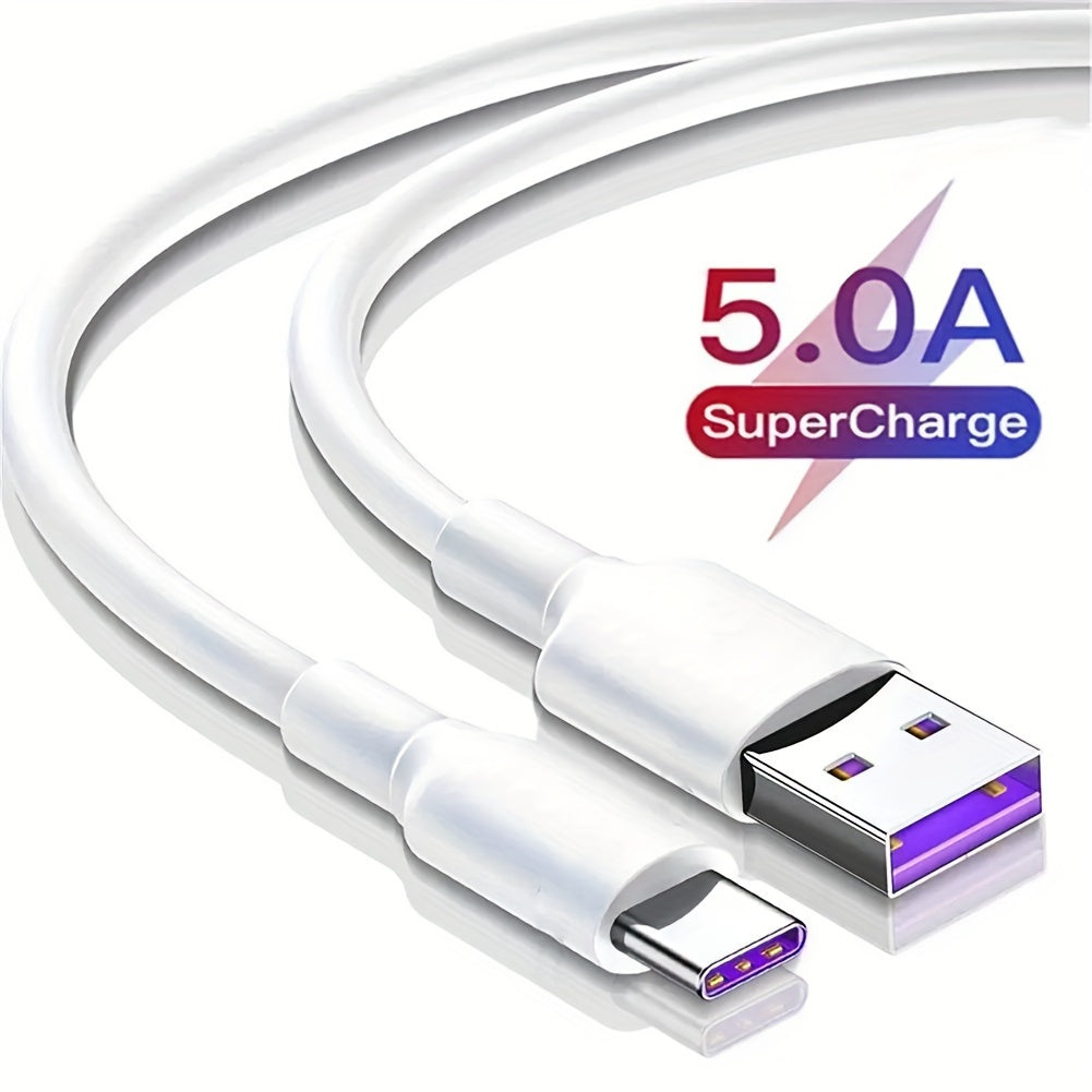 USB-C Fast Charging Data Cable 1-5 Pack 66W Compatible with Phones and Power Banks
