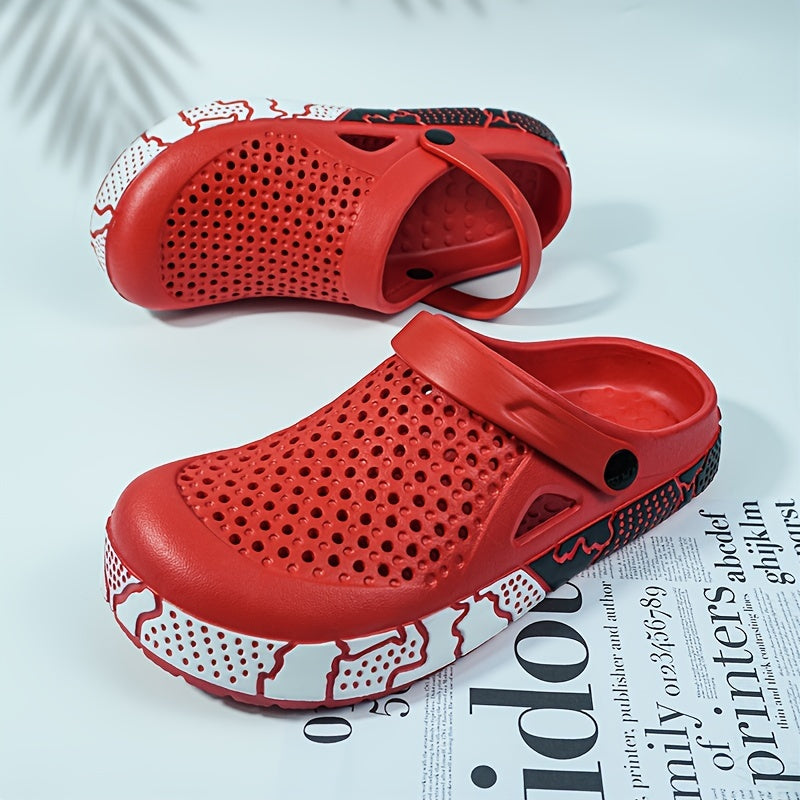 Women's Punk-Inspired Clogs Breathable Non-Slip EVA Beach Sandals