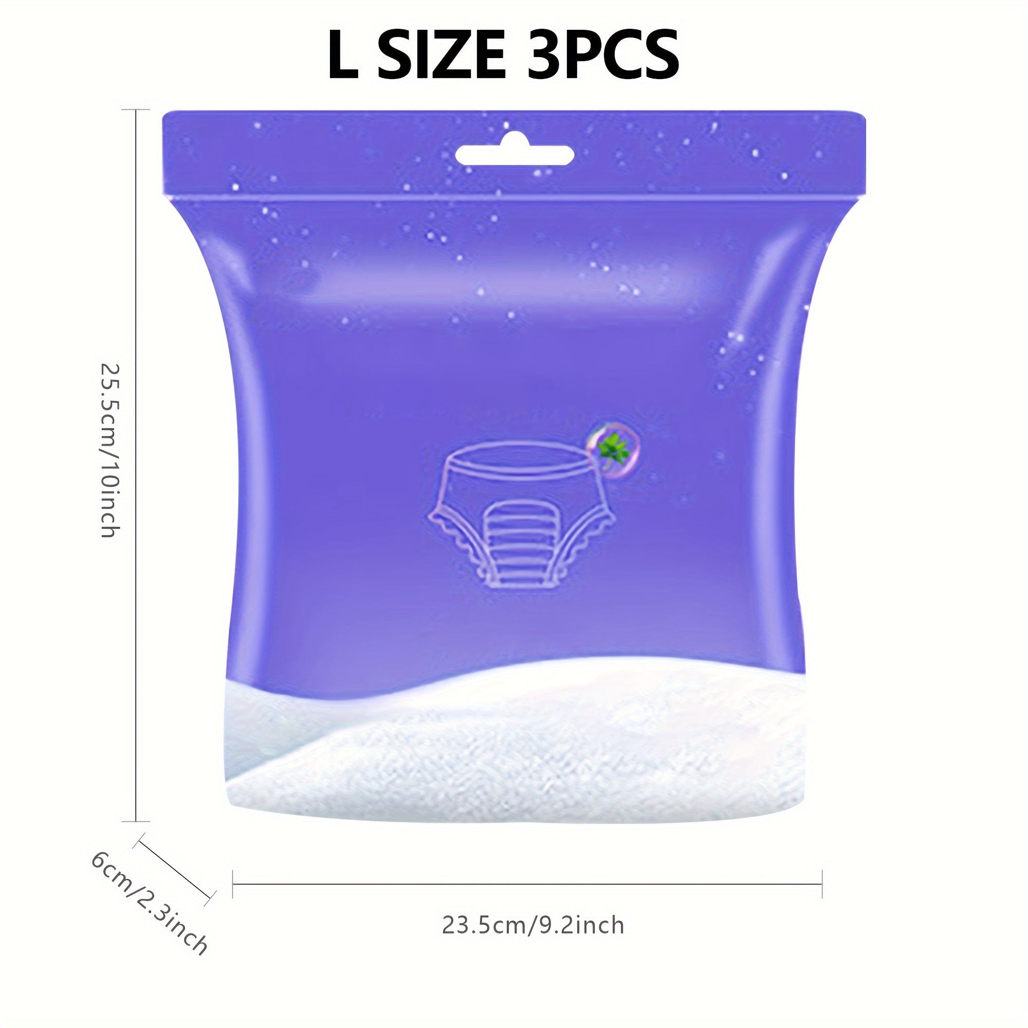 Voyaga yetganlar uchun bir martalik ichki kiyimlar to'plami nafas oladigan paxta postpartum menstrual oqishni oldini oluvchi