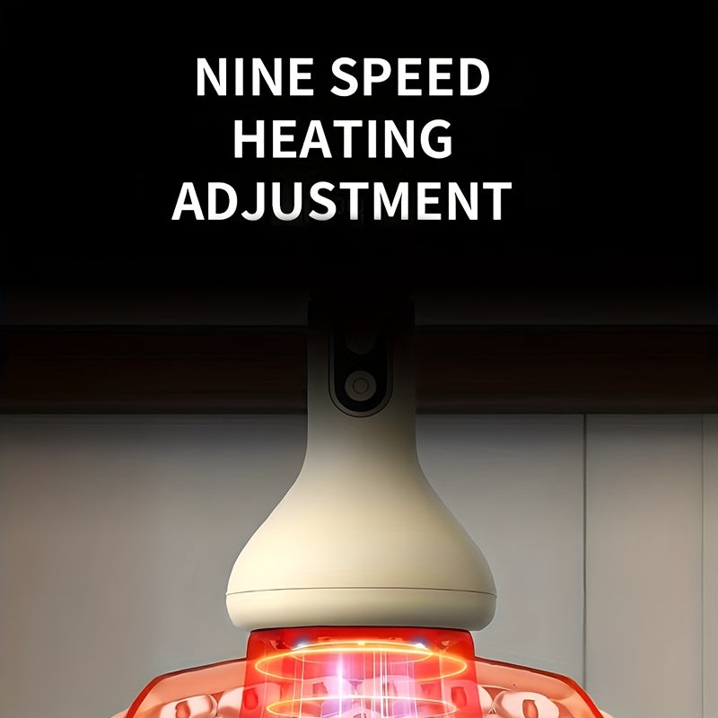 Electric Cupping Therapy Device with Adjustable Suction USB Rechargeable Battery in Khaki