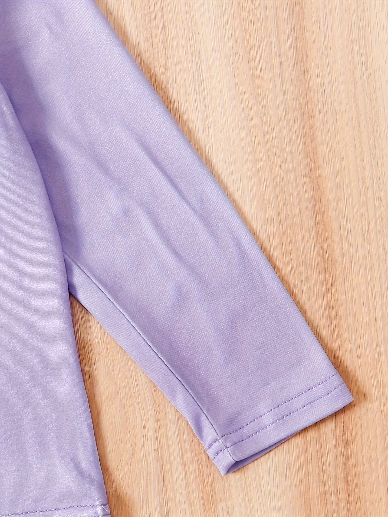 Girls' 2-Piece Spring and Autumn Set Long-Sleeved Top and Pants Digital Face Print