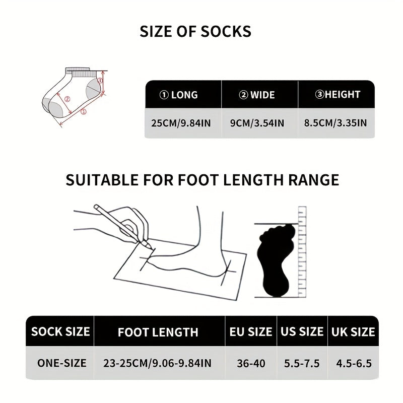 Adult Warm Socks Set of 2 Velvet Non-Slip Indoor Outdoor Winter Unisex