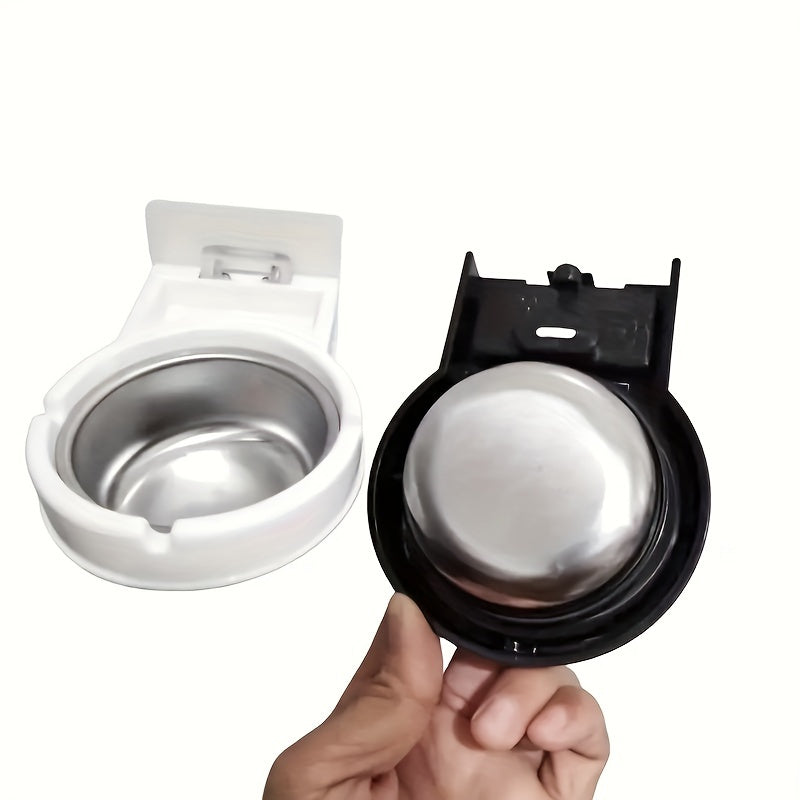 Modern Wall-Mounted Ashtray with Shelf No Drilling Needed for Home or Office