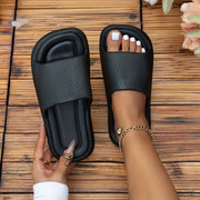Women's EVA Slide Sandals, Open Toe, Casual, Slip-On, All-Season