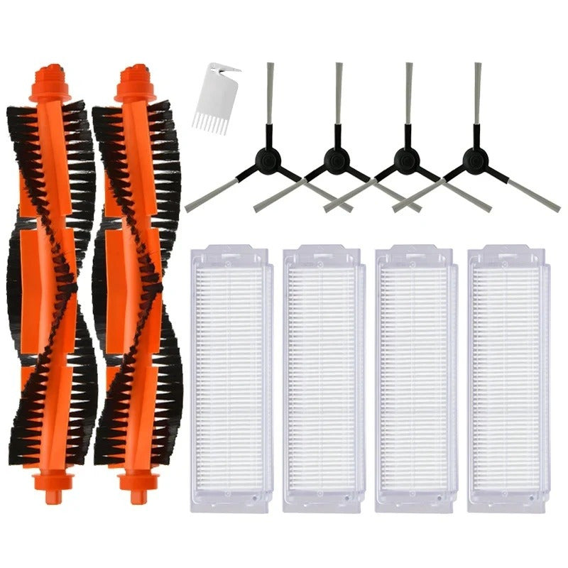 Robot Vacuum Accessories Kit for S10 S12 2S Durable Plastic Floor Attachments