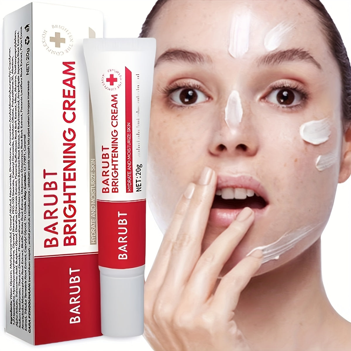 Crema facial iluminadora con niacinamida para todo tipo de piel Loción hidratante