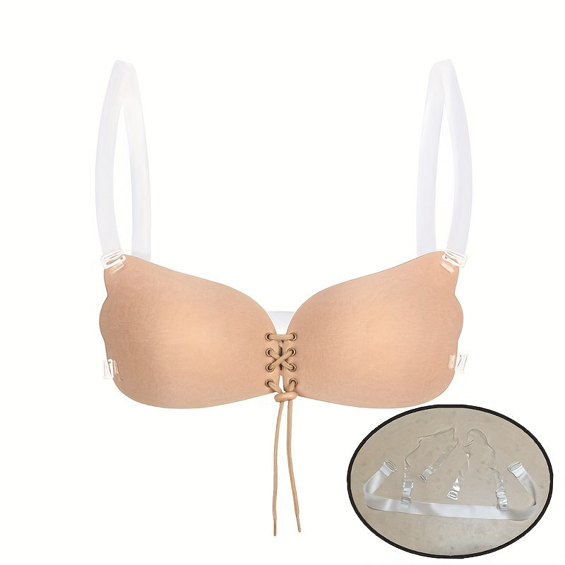 Women’s Silicone Lift and Push-Up Bra Stickers Seamless Invisible Underwear Accessories
