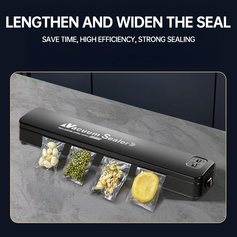 2-in-1 Elektr vakuum yopish mashinasi, oziq-ovqatni saqlash uchun kompaktdan portativ turdagi Type-C, uy uchun