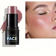 Natural Face Highlighter Stick Multi-Function Cream for Concealer, Blush, Contour