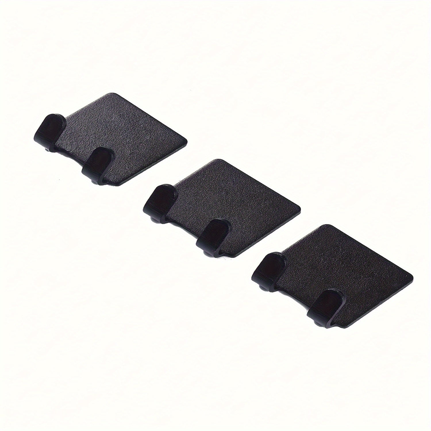 Plastic Utility Hooks with Adhesive for Home Organization of Razors Jewelry Keys