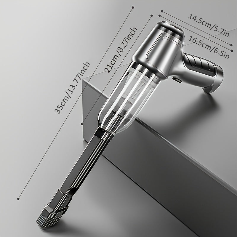 Aspiradora de mano inalámbrica para coche, impermeable y portátil