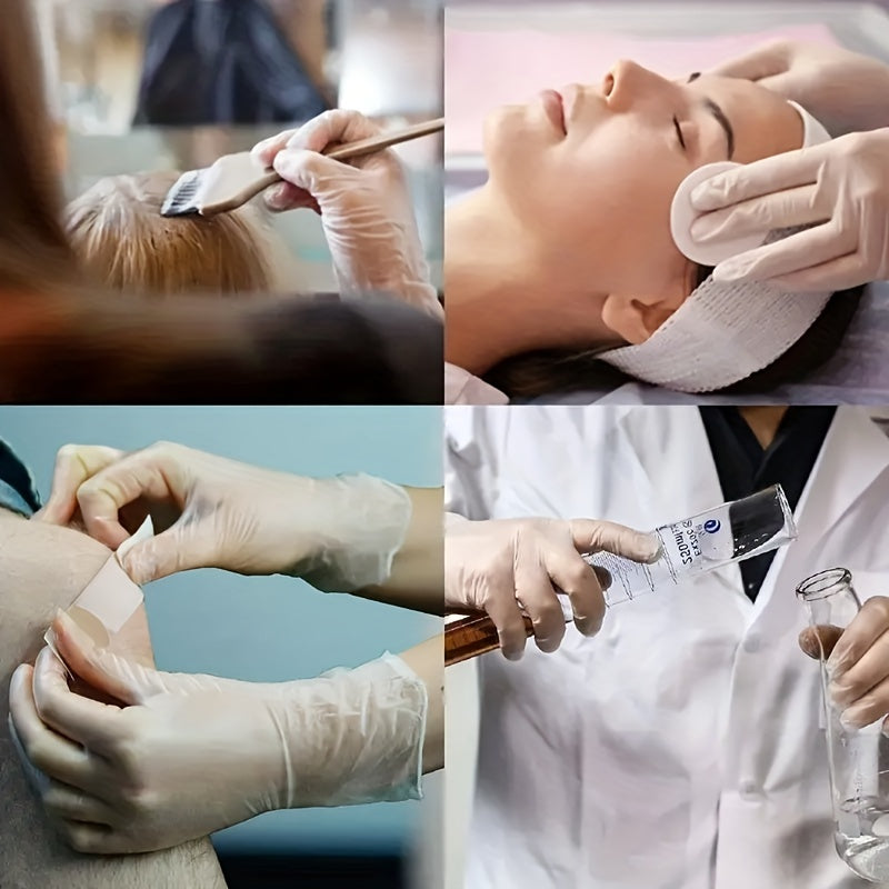 Disposable TPE Gloves Food Grade Waterproof Transparent for Catering Packs of 100 300 600