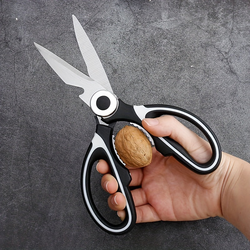 Multi-Functional Kitchen Scissors Stainless Steel Food Fish Meat Cutting