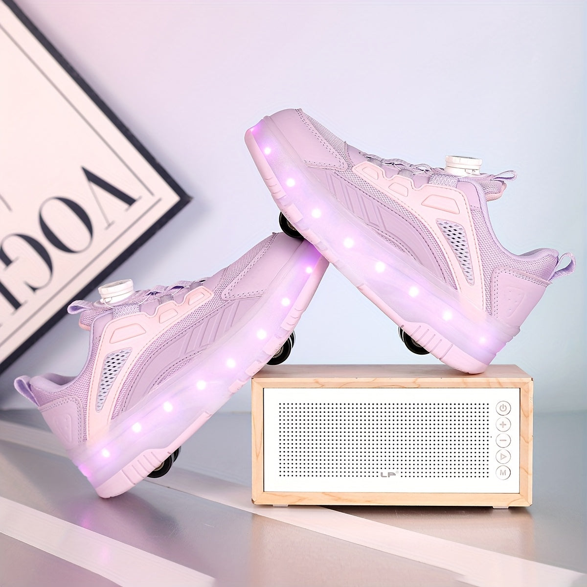 LED Shoes for Kids and Children Boys Girls Outdoor Sports and Leisure All-Season