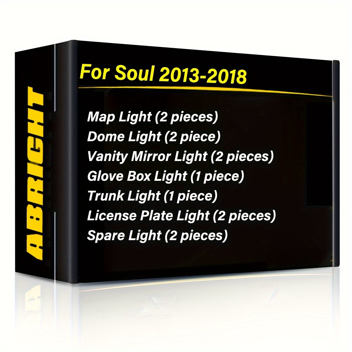 Interior LED Light Kit for Car Vehicles, Bright White, Easy Install