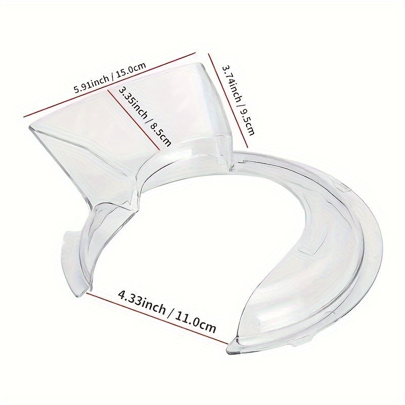 Cubierta universal para voltear para cuencos de mezcla de acero inoxidable de 4.5 Qt y 5 Qt