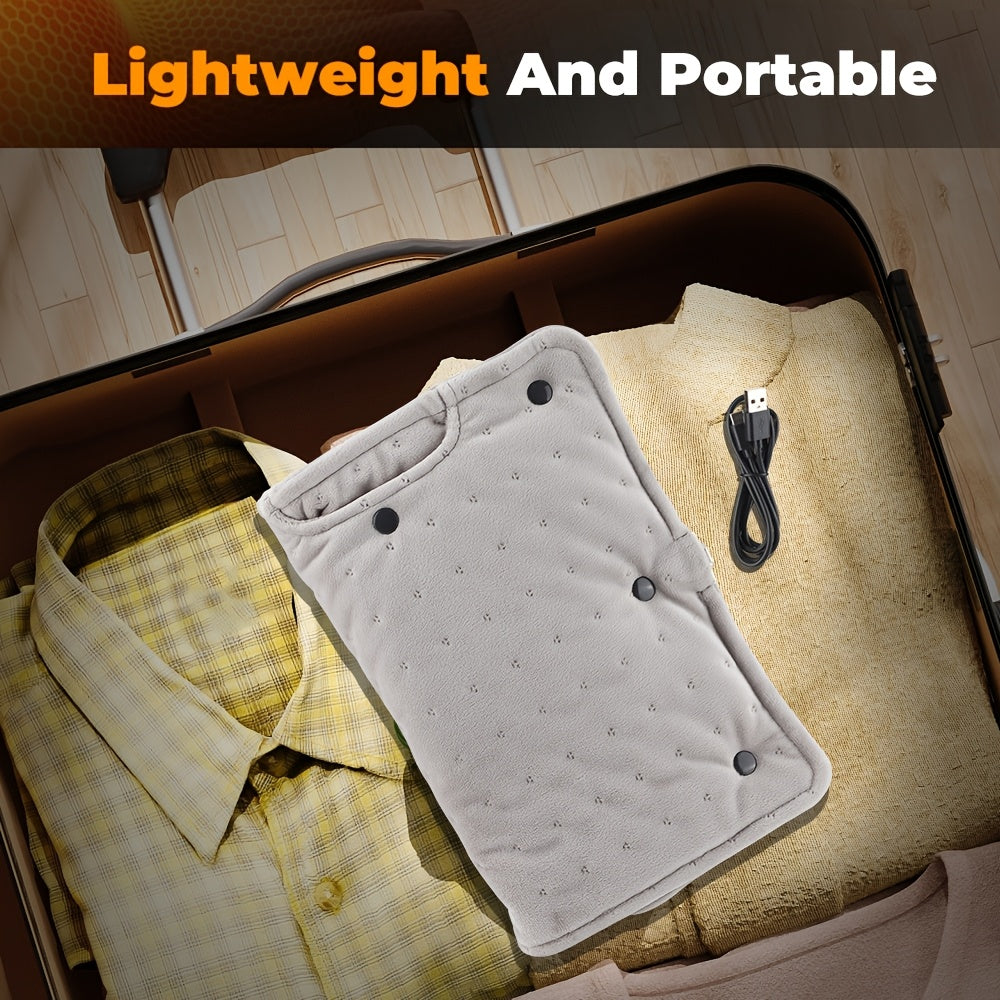 Uniseks USB issiq qo‘l issitgich pad portativ elektr isitish sumkasi