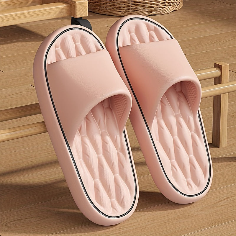 Black EVA Slides Non-Slip Indoor Outdoor Casual Beach Comfortable