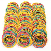 38mm Elastic Rubber Bands Pack of 100 333 555 for Office School Home Use