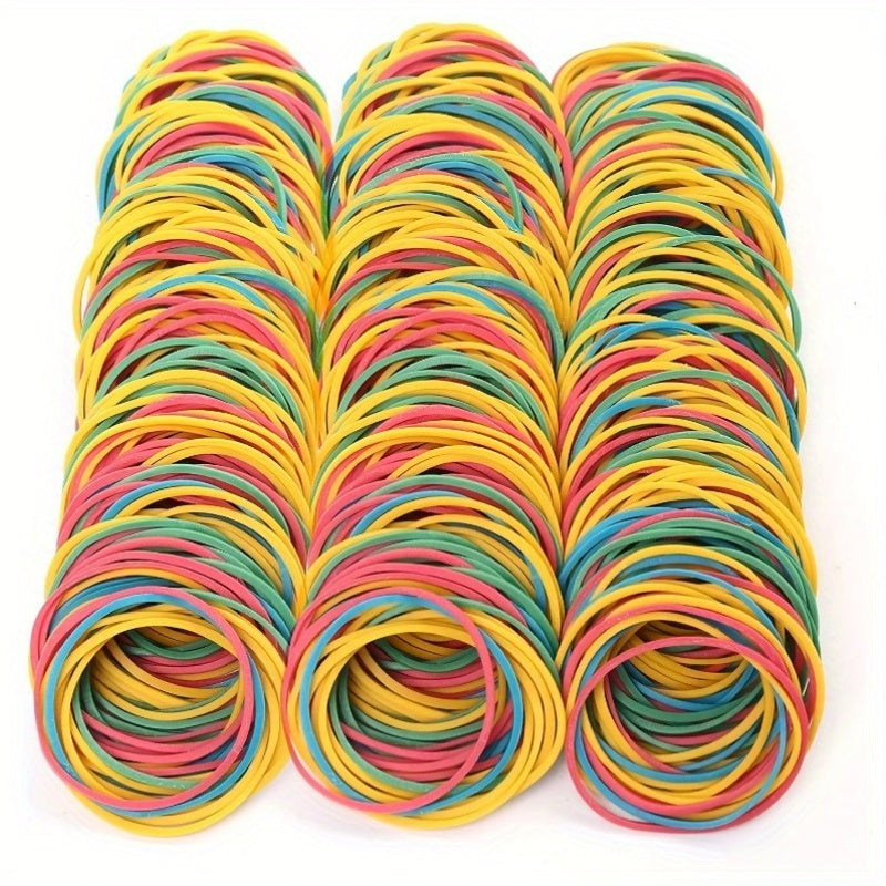 38mm Elastic Rubber Bands Pack of 100 333 555 for Office School Home Use