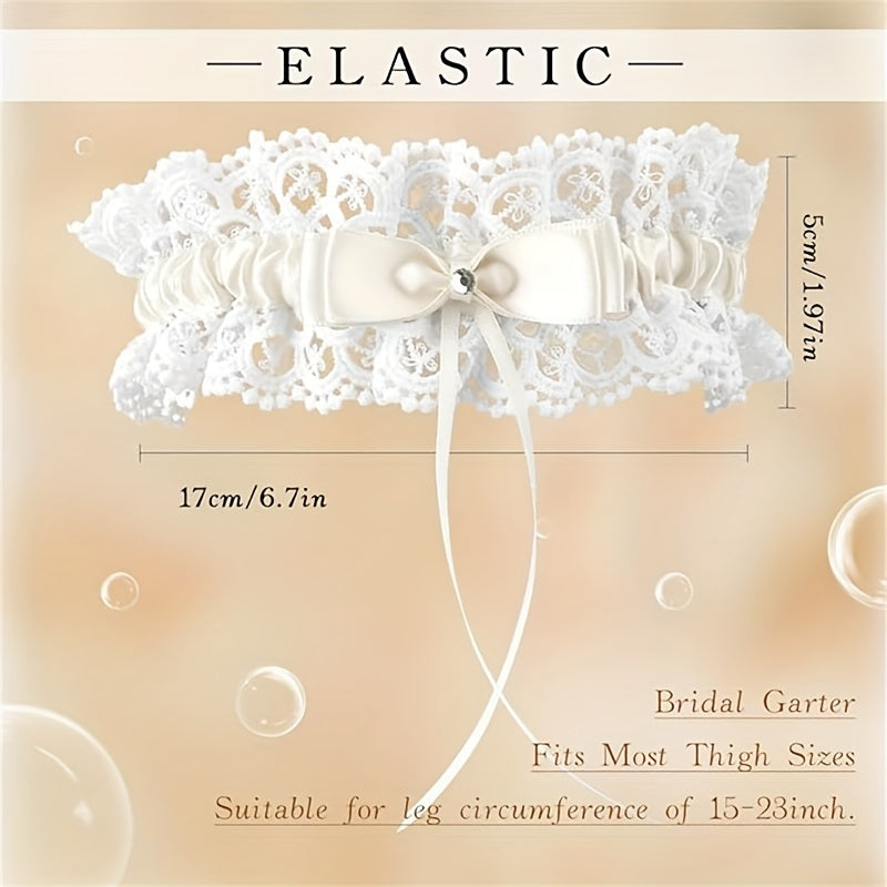 Lace Wedding Garter Bridal Accessory for Wedding or Anniversary