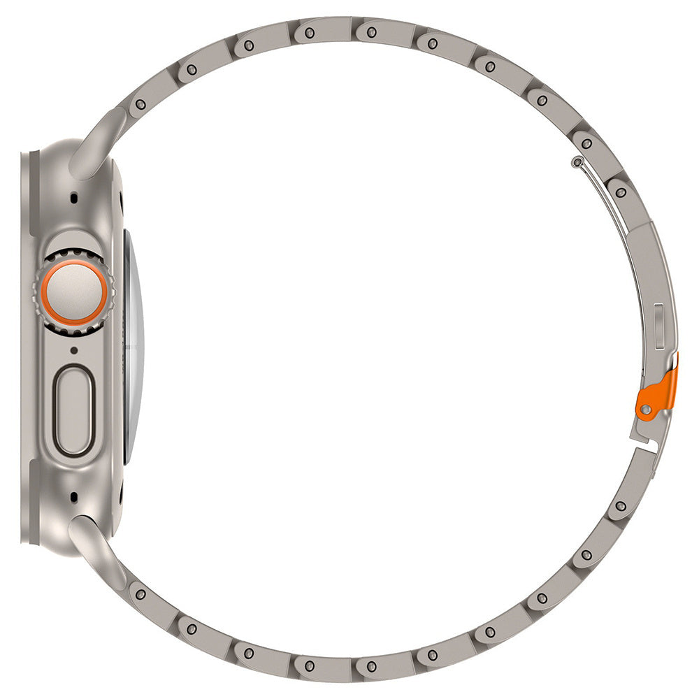 Men's Titanium Smartwatch Band for Apple Watch 49mm 46mm Compatible with Series 4 5 6 7 8 9 10 Ultra 2