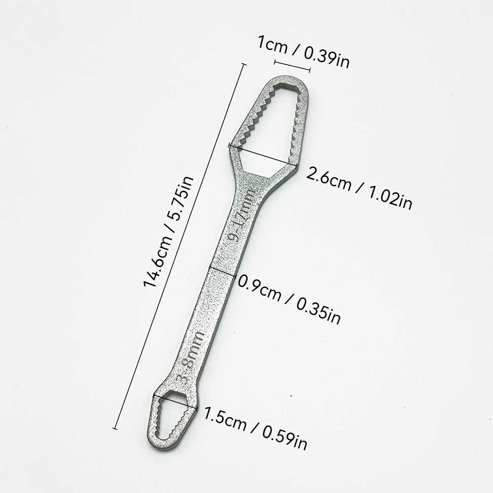 Self-Tightening Wrench Chrome Vanadium Steel 3-17mm for Cars Bikes Repairs