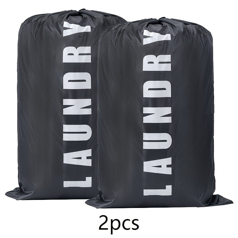 Juego de 2 cestas de ropa plegables con bolsas de almacenamiento impermeables para dormitorio, baño, residencia