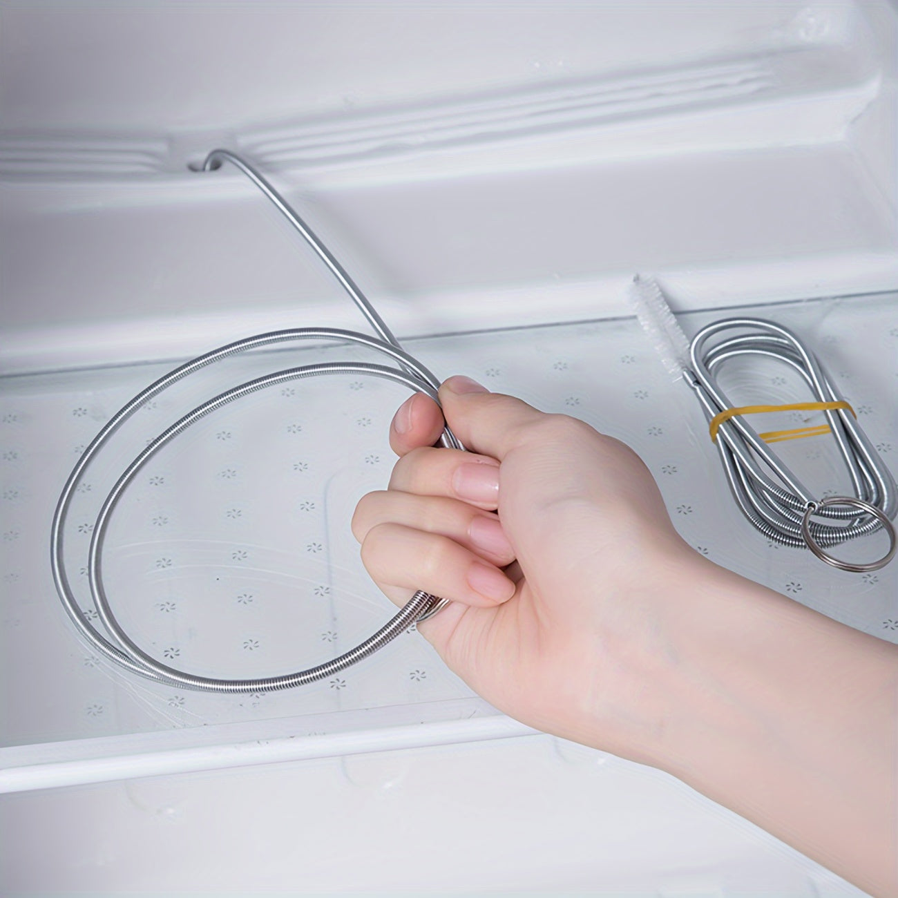 Stainless Steel Car Sunroof Drain Clog Remover Tool Flexible Wire Cleaner