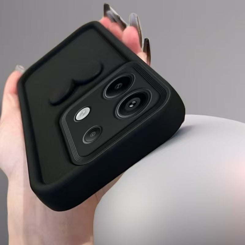 3D Love Phone Case for Redmi Note 13 4G/5G and 13 Pro 4G/5G TPU Soft Protective Cover with Sky Eye Lens and Anti-Drop Protection