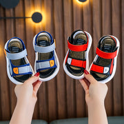 Boys' Summer Breathable PVC Sandals with Non-Slip Lightweight Casual Style