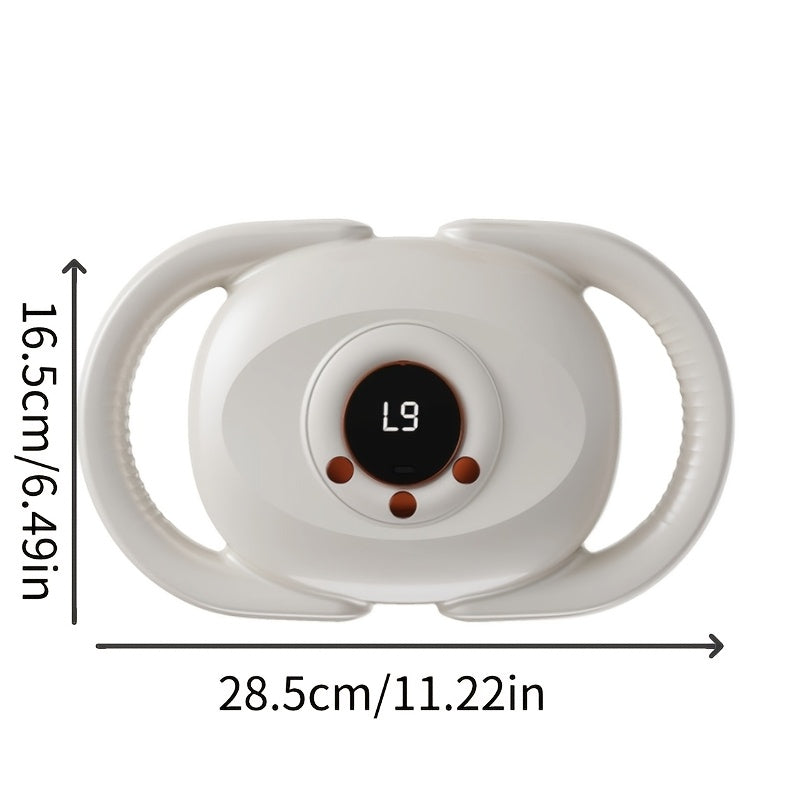 Deep Tissue Massage Gun with 6 Heads USB Rechargeable Full Body Vibration Muscle Relaxer