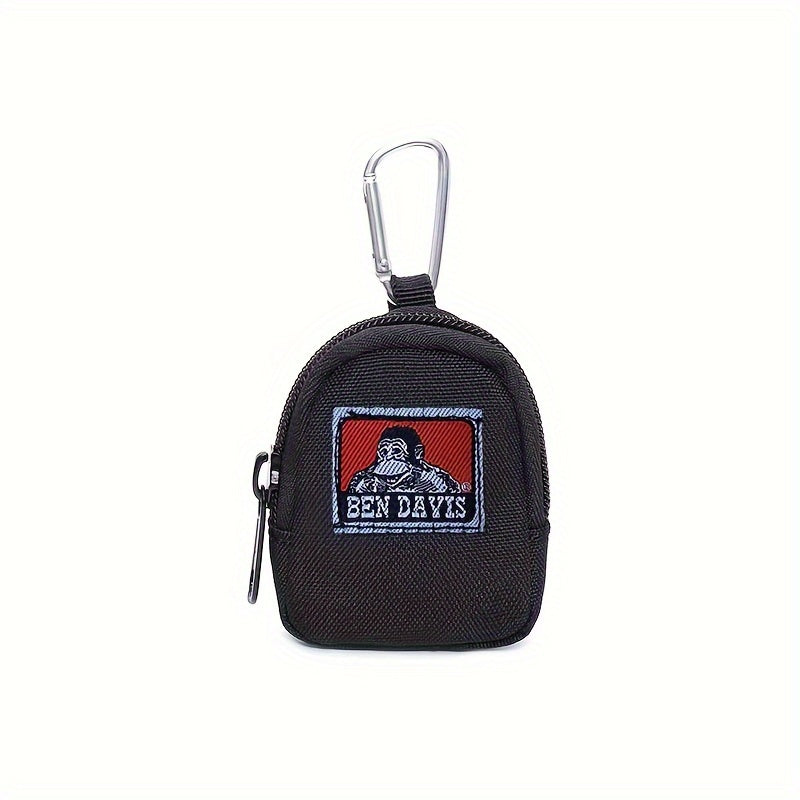 Gorilla Keychain Pouch with Carabiner Clip for Keys and Small Items