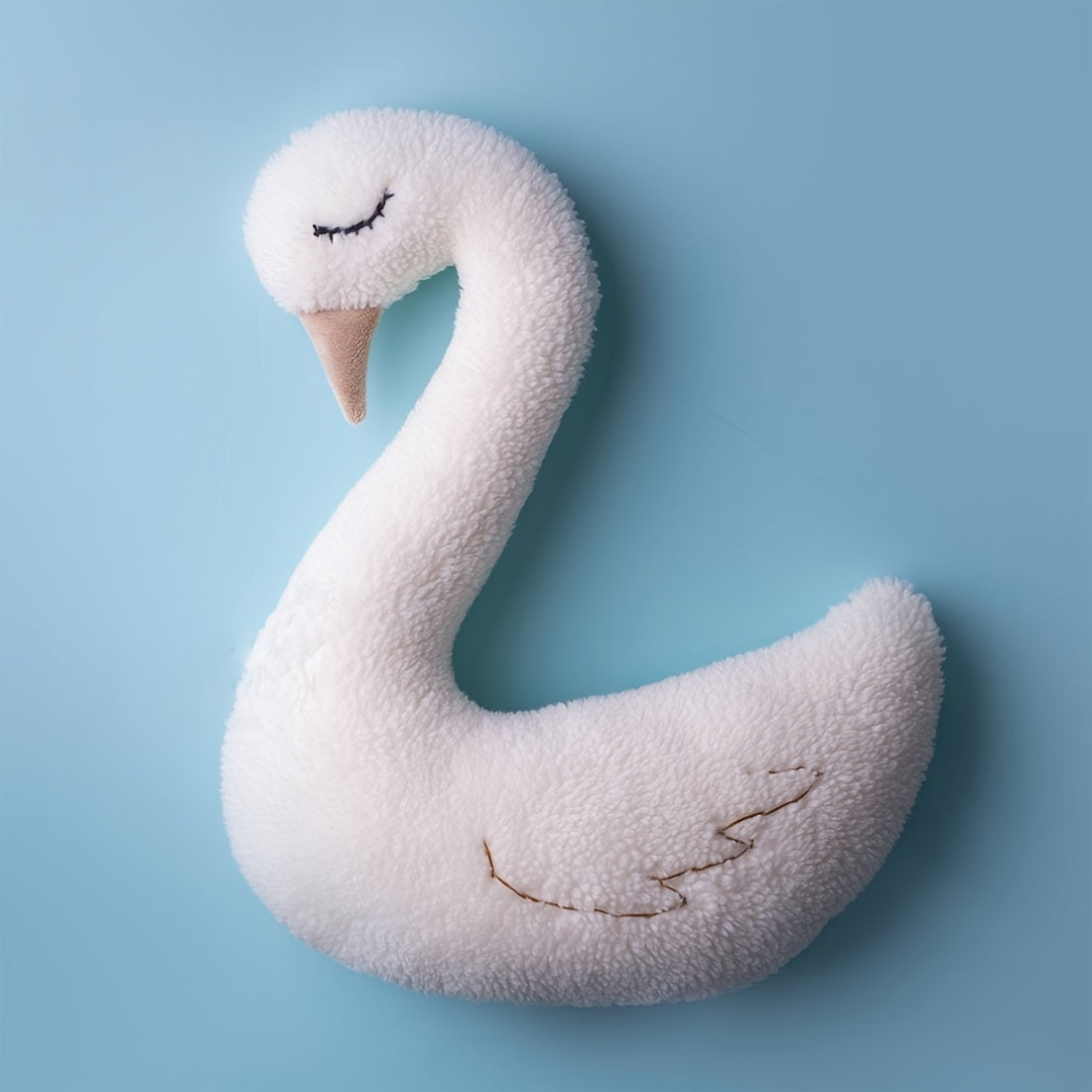 Animal Cushion Soft Swan Photography Prop Cute Decorative Pillow