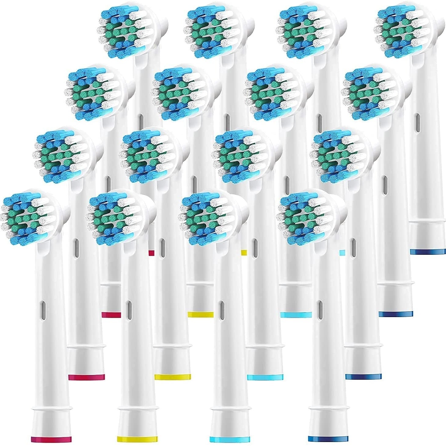 Electric Toothbrush Replacement Heads Precision Brush Refills for Oralb, 4 Pack