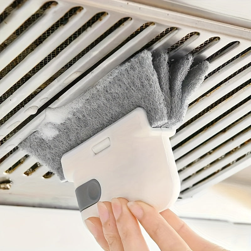 Dead Corner Groove Cleaning Brush Set 4pcs Window Track Sill Gap Cleaner